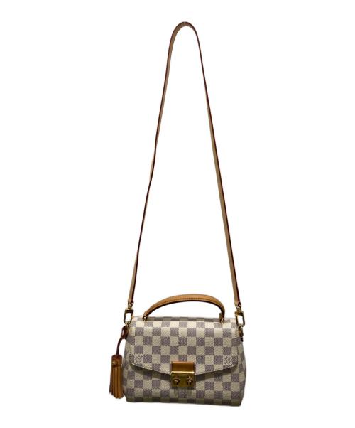 LOUIS VUITTON（ルイ ヴィトン）LOUIS VUITTON (ルイ ヴィトン) クロワゼット 2wayショルダーバッグ バッグ ホワイトの古着・服飾アイテム