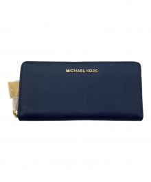 MICHAEL KORS（マイケル・コース）の古着「長財布」｜ネイビー