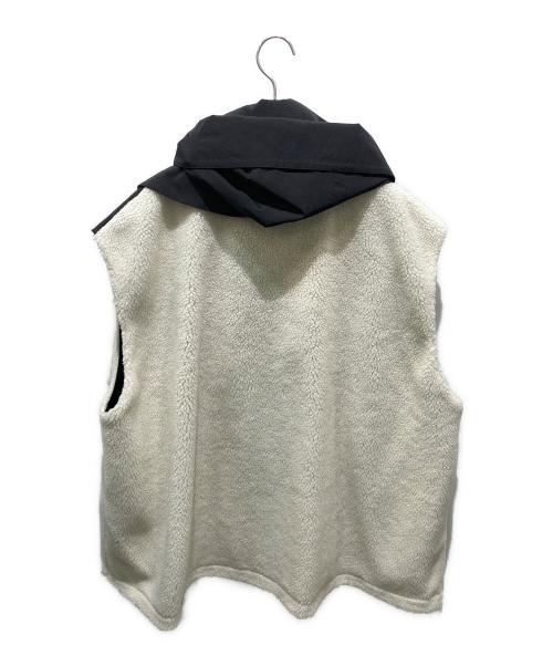 VACHEMENT（ヴァシュモン）VACHEMENT (ヴァシュモン) リサイクルシェルタフタ × ボアベスト ホワイト サイズ:F 未使用品の古着・服飾アイテム