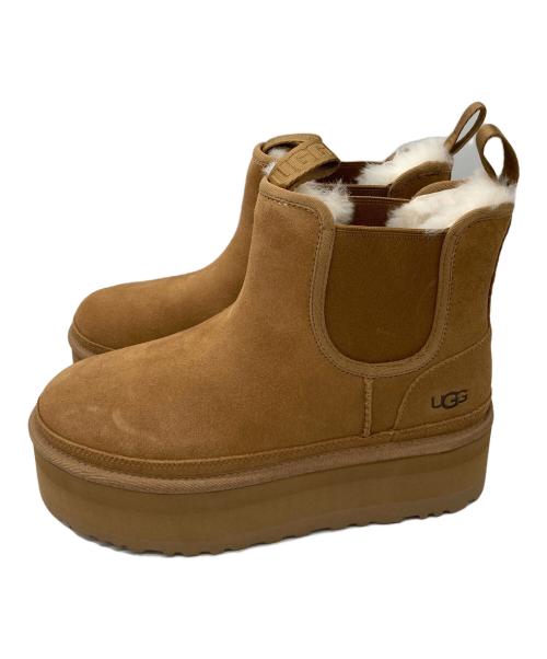 UGG（アグ）UGG (アグ) WMNS NEUMEL PLATFORM CHELSEA CHESTNUT ブラウン サイズ:25の古着・服飾アイテム