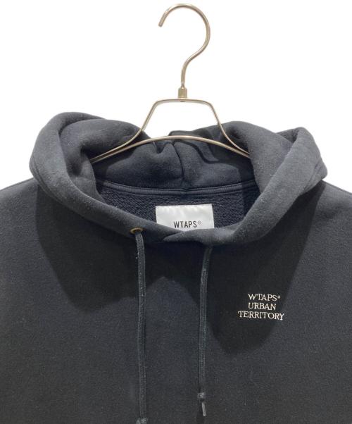 WTAPS（ダブルタップス）WTAPS (ダブルタップス) URBAN TERRITORY Pullover Hoodie ブラック サイズ:1の古着・服飾アイテム