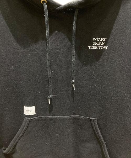 WTAPS（ダブルタップス）WTAPS (ダブルタップス) URBAN TERRITORY Pullover Hoodie ブラック サイズ:1の古着・服飾アイテム
