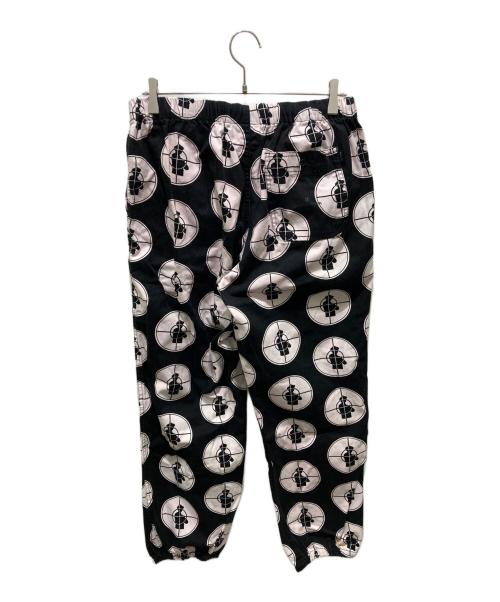 SUPREME（シュプリーム）Supreme (シュプリーム) UNDERCOVER (アンダーカバー) PUBLIC ENEMY (パブリック エネミー) Skate Pants ブラック×ピンク サイズ:Mの古着・服飾アイテム