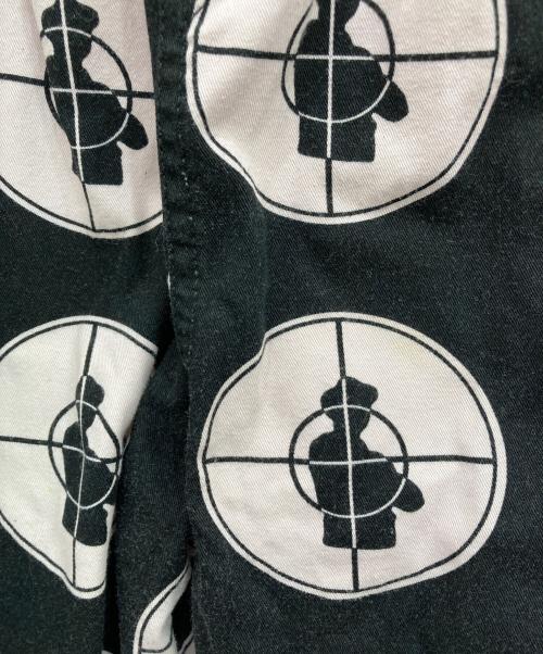 SUPREME（シュプリーム）Supreme (シュプリーム) UNDERCOVER (アンダーカバー) PUBLIC ENEMY (パブリック エネミー) Skate Pants ブラック×ピンク サイズ:Mの古着・服飾アイテム