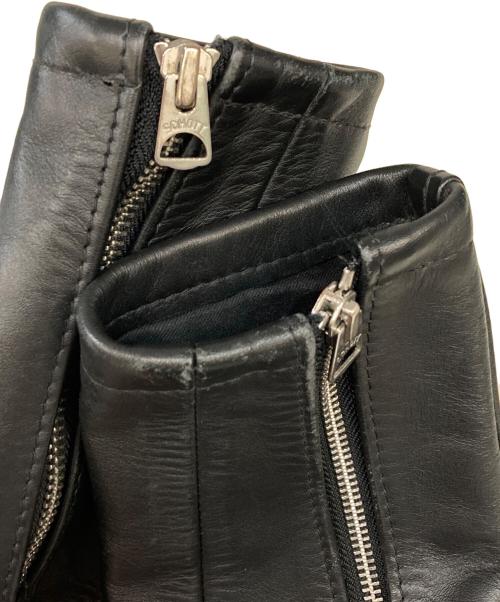 Schott（ショット）Schott (ショット) ONESTAR RIDERS ワンスターダブルライダースジャケット ブラック サイズ:36の古着・服飾アイテム