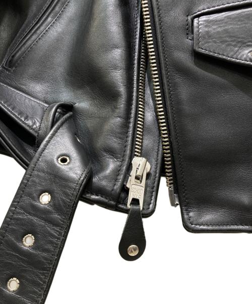 Schott（ショット）Schott (ショット) ONESTAR RIDERS ワンスターダブルライダースジャケット ブラック サイズ:36の古着・服飾アイテム