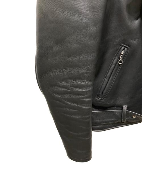 Schott（ショット）Schott (ショット) ONESTAR RIDERS ワンスターダブルライダースジャケット ブラック サイズ:36の古着・服飾アイテム