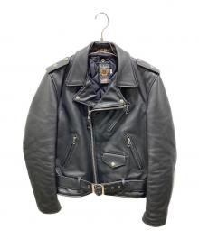 Schott（ショット）の古着「ONESTAR RIDERS ワンスターダブルライダースジャケット」｜ブラック