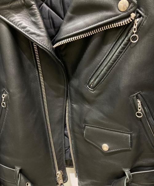 Schott（ショット）Schott (ショット) ONESTAR RIDERS ワンスターダブルライダースジャケット ブラック サイズ:38の古着・服飾アイテム