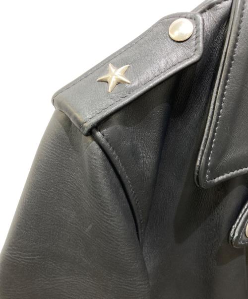 Schott（ショット）Schott (ショット) ONESTAR RIDERS ワンスターダブルライダースジャケット ブラック サイズ:38の古着・服飾アイテム
