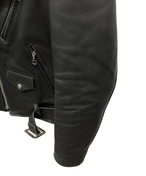 Schott（ショット）Schott (ショット) ONESTAR RIDERS ワンスターダブルライダースジャケット ブラック サイズ:38の古着・服飾アイテム