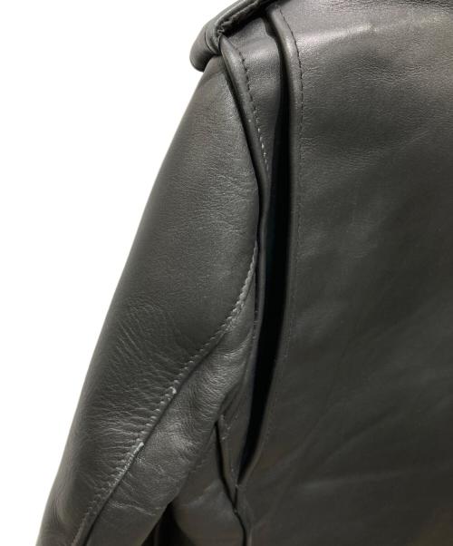 Schott（ショット）Schott (ショット) ONESTAR RIDERS ワンスターダブルライダースジャケット ブラック サイズ:38の古着・服飾アイテム