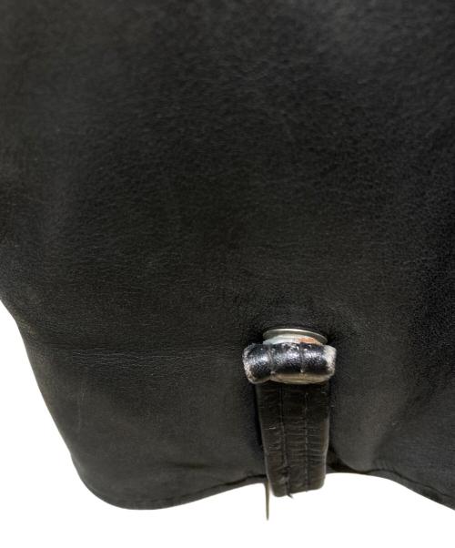 Schott（ショット）Schott (ショット) カウハイド　ライナー付きダブルライダースジャケット ブラック サイズ:34の古着・服飾アイテム