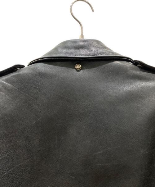 Schott（ショット）Schott (ショット) カウハイド　ライナー付きダブルライダースジャケット ブラック サイズ:34の古着・服飾アイテム