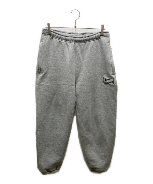 NIKE（ナイキ）NIKE (ナイキ) stussy (ステューシー) Fleece Pants グレー サイズ:Sの古着・服飾アイテム