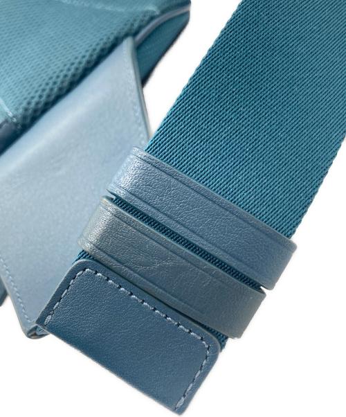 COACH（コーチ）COACH (コーチ) TERRAIN BELT BAG　ボディバッグ ブルーの古着・服飾アイテム