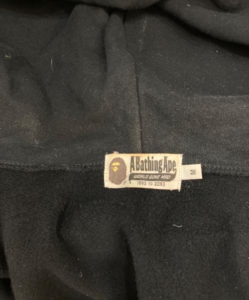 A BATHING APE（ア ベイシング エイプ）A BATHING APE (ア ベイシング エイプ) PANDA FULL ZIP HOODIE ブラック サイズ:Mの古着・服飾アイテム
