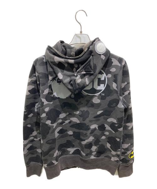 A BATHING APE（ア ベイシング エイプ）A BATHING APE (ア ベイシング エイプ) DC comic パーカー グレー サイズ:Mの古着・服飾アイテム