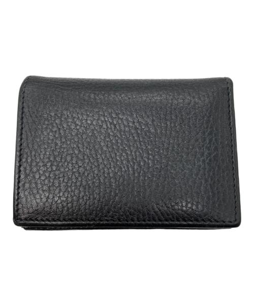 GUCCI（グッチ）GUCCI (グッチ) ダブルG カードケース ウォレット ブラックの古着・服飾アイテム