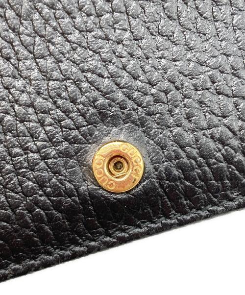 GUCCI（グッチ）GUCCI (グッチ) ダブルG カードケース ウォレット ブラックの古着・服飾アイテム