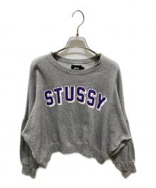 stussy（ステューシー）の古着「ショート丈スウェット」｜グレー