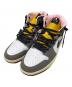 NIKE（ナイキ）の古着「JORDAN BRAND AIR JORDAN 1 MID SE WHITE/OIL GREY-CAVE STONE-DARK SULFUR」｜グレー