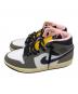 NIKE (ナイキ) JORDAN BRAND AIR JORDAN 1 MID SE WHITE/OIL GREY-CAVE STONE-DARK SULFUR グレー サイズ:28：10000円