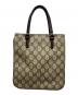 GUCCI (グッチ) GGスプリーム　ミニハンドバッグ ブラウン：27000円