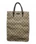 GUCCI（グッチ）の古着「GGスプリーム　ハンドバッグ」｜ブラウン
