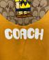 中古・古着 COACH (コーチ) PEANUTS (ピーナッツ) プリントTシャツ イエロー サイズ:Ｍ：5000円