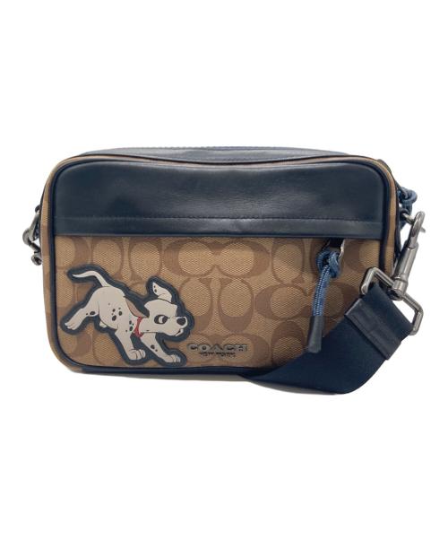 COACH（コーチ）COACH (コーチ) Disney (ディズニー) ショルダーバッグ ブラウンの古着・服飾アイテム
