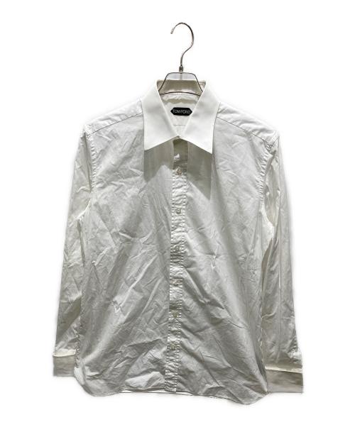 TOMFORD（トムフォード）TOMFORD (トムフォード) カフスシャツ ホワイト サイズ:41/16の古着・服飾アイテム