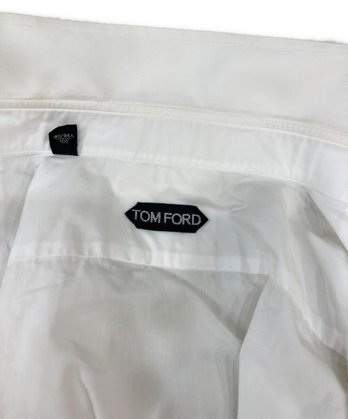 TOMFORD（トムフォード）TOMFORD (トムフォード) カフスシャツ ホワイト サイズ:41/16の古着・服飾アイテム