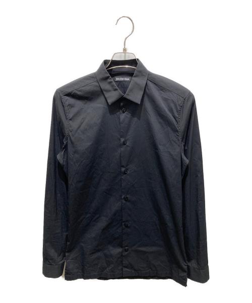 BALENCIAGA（バレンシアガ）BALENCIAGA (バレンシアガ) レギュラーシャツ ブラック サイズ:38の古着・服飾アイテム
