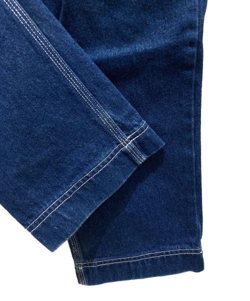 AMI Alexandre Mattiussi（アミアレクサンドルマテュッシ）AMI Alexandre Mattiussi (アミアレクサンドルマテュッシ) ベルト付テーパードデニムパンツ ブルー サイズ:30の古着・服飾アイテム