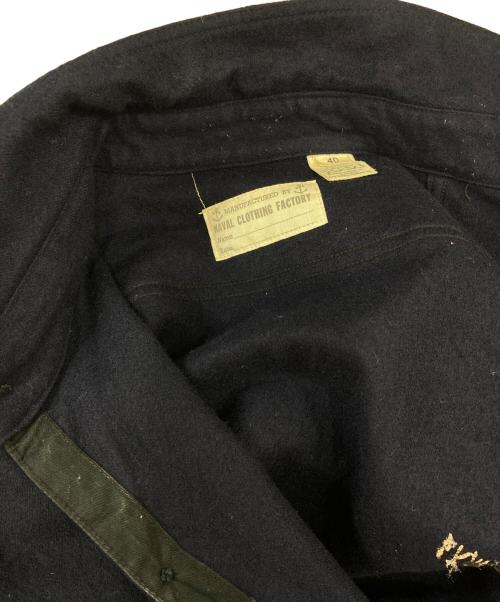 NAVAL CLOTHING FACTORY（ナバル クロージングファクトリー）NAVAL CLOTHING FACTORY (ナバル クロージングファクトリー) POPEYE (ポパイ) ウールCPOシャツ ネイビー サイズ:40の古着・服飾アイテム