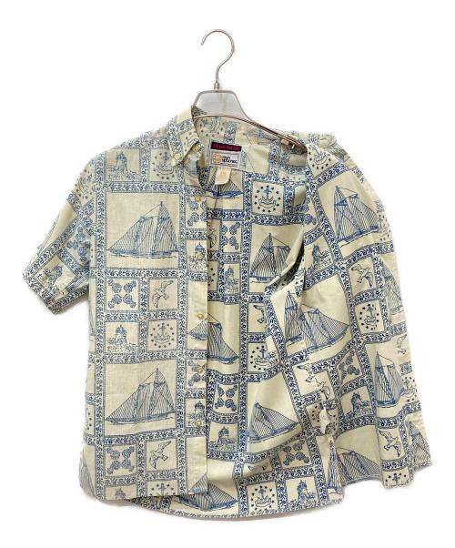 BLUE BLUE（ブルーブルー）BLUE BLUE (ブルーブルー) reyn spooner (レイン スプナー) 半袖シャツ ベージュ サイズ:XSの古着・服飾アイテム