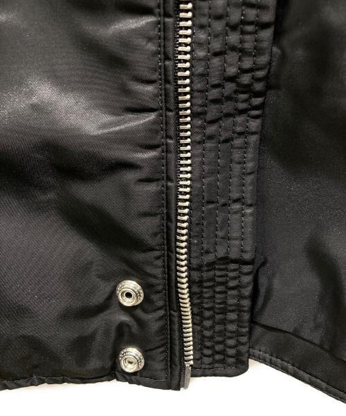 DIESEL（ディーゼル）DIESEL (ディーゼル) J-GLORY/ナイロンライダースジャケット ブラック サイズ:Sの古着・服飾アイテム