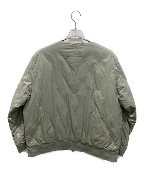 TAION（タイオン）TAION (タイオン) MA-1 リバーシブルダウンブルゾン グレー サイズ:XLの古着・服飾アイテム