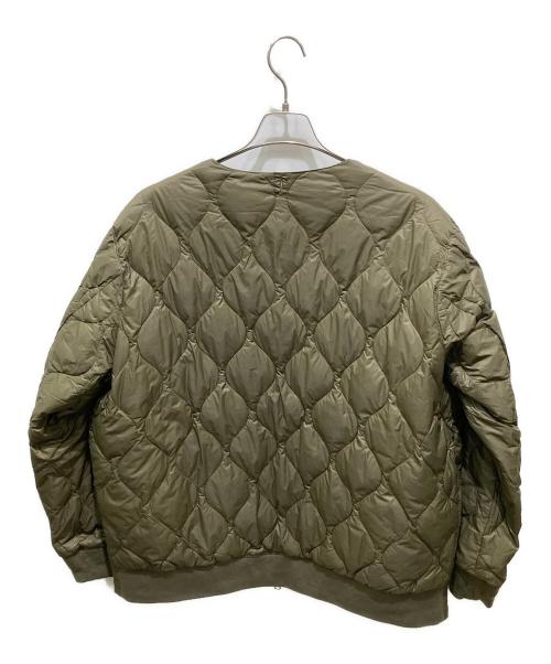 TAION（タイオン）TAION (タイオン) MA-1 リバーシブルダウンブルゾン グレー サイズ:XLの古着・服飾アイテム