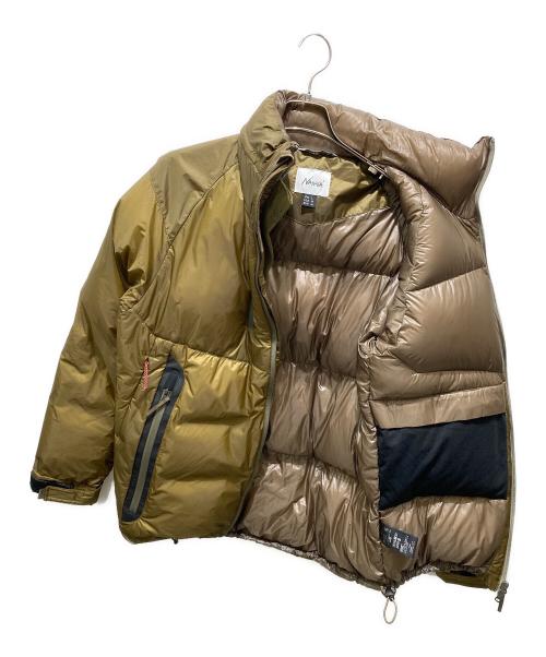 NANGA（ナンガ）NANGA (ナンガ) AURORA LIGHT DOWN JACKET ブラウン サイズ:Lの古着・服飾アイテム