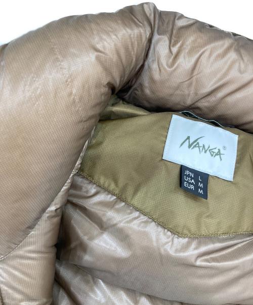 NANGA（ナンガ）NANGA (ナンガ) AURORA LIGHT DOWN JACKET ブラウン サイズ:Lの古着・服飾アイテム