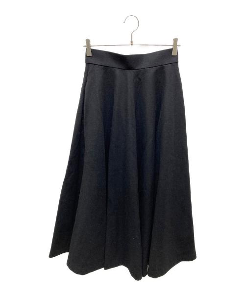 #Newans（ハッシュニュアンス）#Newans (ハッシュニュアンス) ボリュームフレアスカート ブラックの古着・服飾アイテム