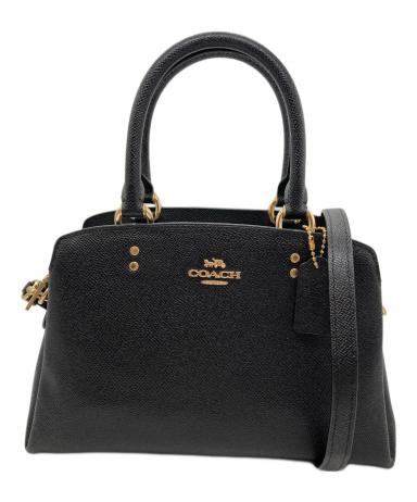 中古・古着通販】COACH (コーチ) 2WAYショルダーバッグ ブラック