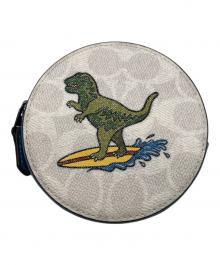 COACH（コーチ）の古着「ラウンドコインケース」