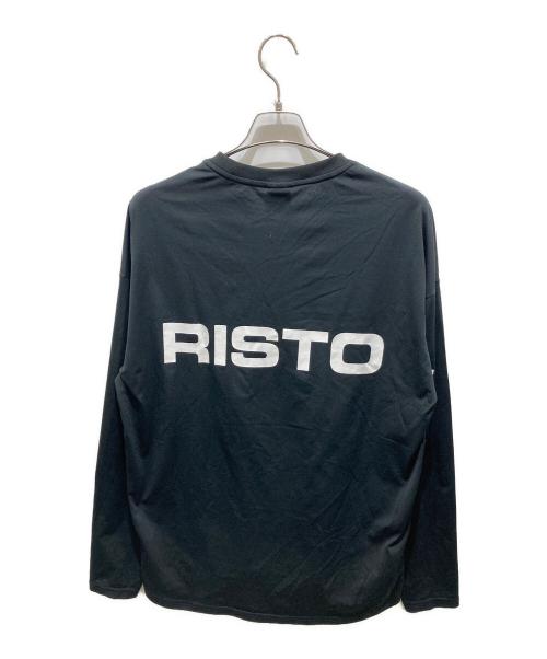 F.C.R.B.（エフシーレアルブリストル）F.C.R.B. (エフシーレアルブリストル) BIG STAR TRAINING L/S TOP ブラック サイズ:XLの古着・服飾アイテム