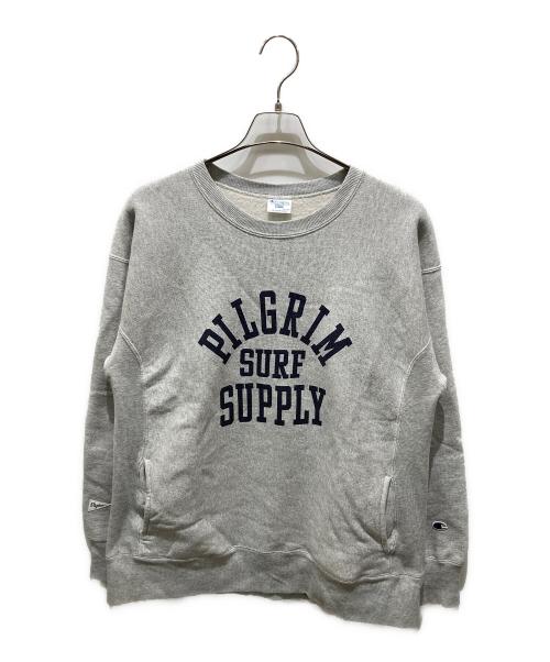 Champion REVERSE WEAVE（チャンピオン リバース ウィーブ）Champion REVERSE WEAVE (チャンピオン リバース ウィーブ) リバースウィーブスウェット グレー サイズ:Lの古着・服飾アイテム