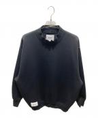 WTAPSダブルタップス）の古着「23AW MOCK NECK/SWEATER」｜ブラック
