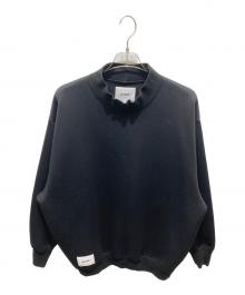 WTAPS（ダブルタップス）の古着「23AW MOCK NECK/SWEATER」｜ブラック