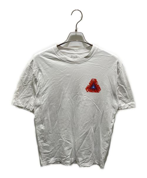 PALACE（パレス）PALACE (パレス) P3 BARE TIMES T-SHIRT ホワイト サイズ:Ｍの古着・服飾アイテム